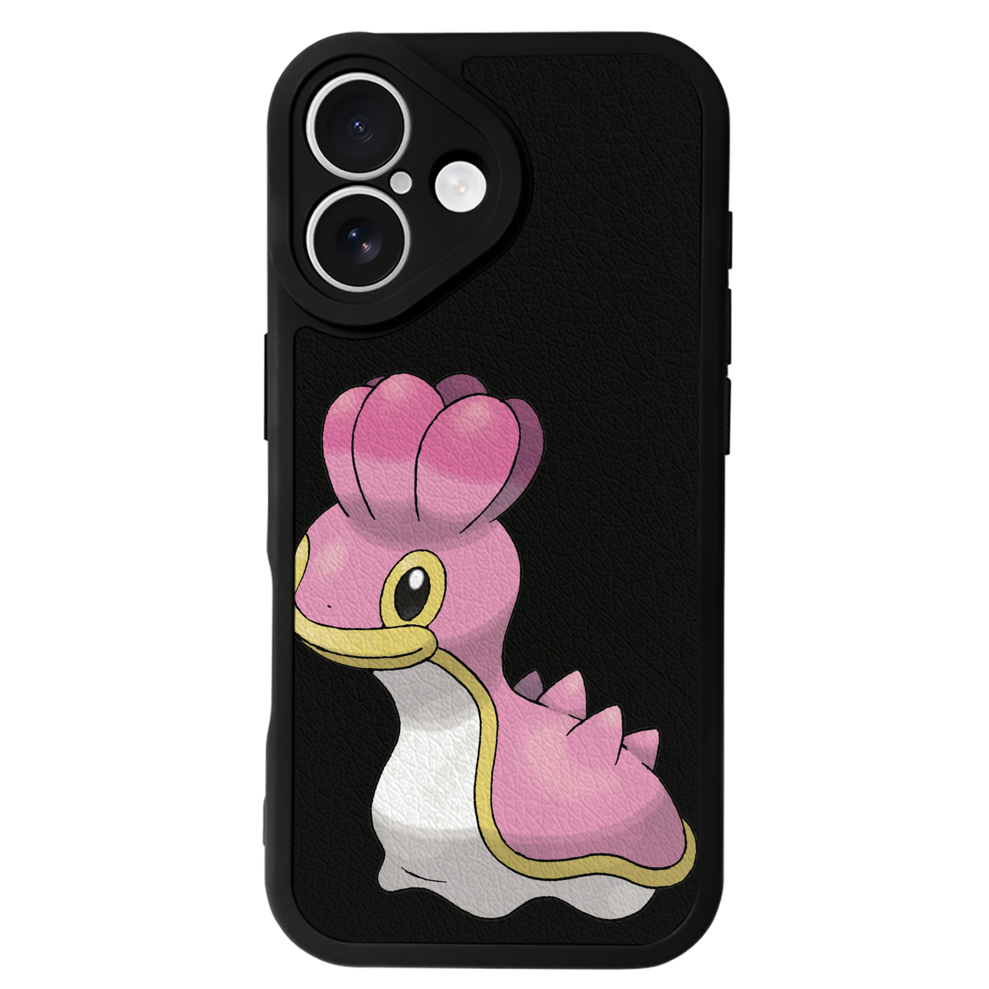 （画像用） ポケットモンスター Pokémon 【iPhone 16シリーズ対応】シリコンスマホケース（レザー調） 材質：シリコン